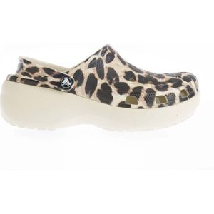 Damesklomp Crocs Classic gevoerd Animal Remix in Multi kleur