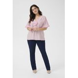Blouse - Pink Lady - Korte Mouwen - Regular Fit