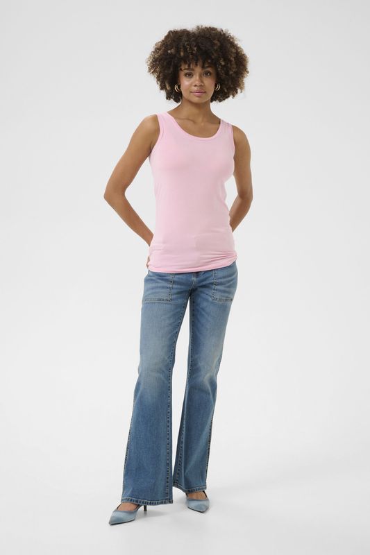 CULTURE - Poppy - Dameshemdje - Met Klaprozenprint