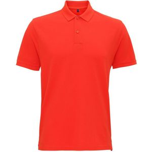 Asquith & Fox Herenkust Vintage Wash Polo (Paprika)