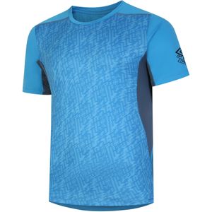 Umbro Heren Pro Training Elite Graphic Print Jersey (Malibu Blauw/Bering Zee)