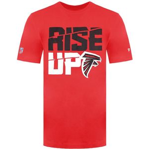 Fanatics - NFL Atlanta Falcons Rise Up - T-shirt - Rood - Heren