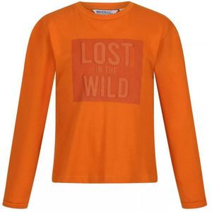 Regatta Kinderen/Kinderen Wenbie III Lost In The Wild T-Shirt (Herfst Esdoorn)