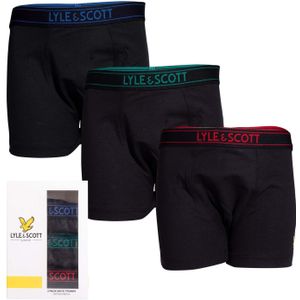 Lyle And Scott - Chadwick - Zwembroek - Zwart - 3-pack