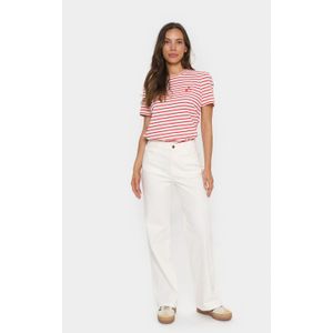 SAINT TROPEZ - SZJolly - Jeans - Wit - Slimfit - Low Waist