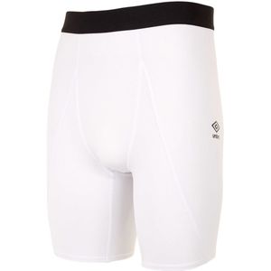 Umbro Heren Core Power Logo Base Layer Shorts (Wit)