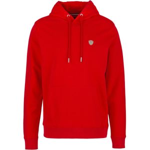19V69 ITALIA - Matteo - Sweatshirt - Rood - Capuchon met Trekkoord
