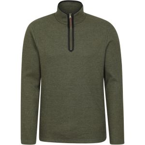 Mountain Warehouse Heren Beta Contrast Ritssluiting (Donkere Khaki)