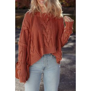 Kabelgebreid Langsleeve Truien