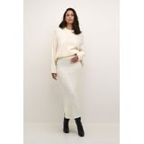 Rok - Chalk - Strokenrok - Extra Fijn - 50% Acryl, 40% Nylon, 10% Wol