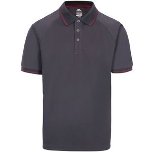 Trespass Heren Bonnington Polo Top (Donkergrijs)