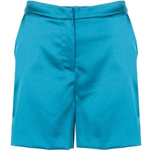 Korte Broeken - Zwart - Katoen - Hoge Taille