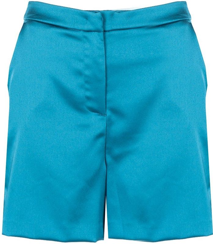 Korte Broeken - Zwart - Katoen - Hoge Taille