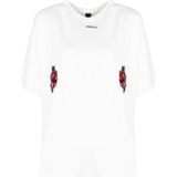 Pinko - Toccante - T-shirt - Wit