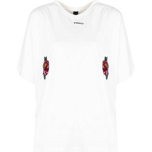 Pinko - Toccante - T-shirt - Wit