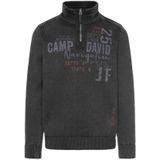 Camp David - Jersey - Gebreide Trui - Stone-washed - Heren