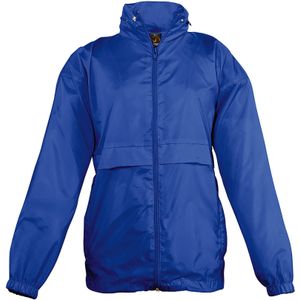 SOLS Kinderen Unisex Surf Windbreaker Jacket (waterbestendig en winddicht) (Koningsblauw)