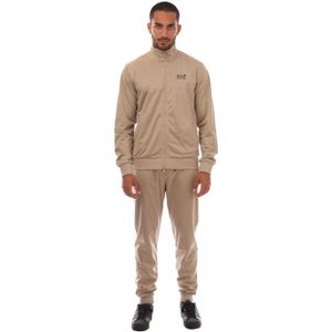 Emporio Armani Heren logotrainingspak (Beige)