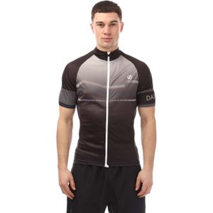 Dare 2b - Aep Revolving - Fietsshirt - Zwart - Grijs - Korte Mouwen