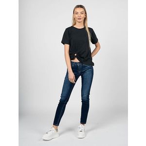 Pepe Jeans T-Shirt Ross Vrouw Zwart - Maat XS