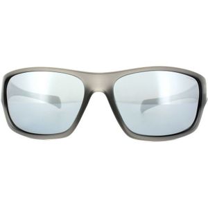 Polaroid Sport Zonnenbril PLD 7016/S KB7 Ex Dark Gray Gray Silver Mirror Polarisatie | Sunglasses