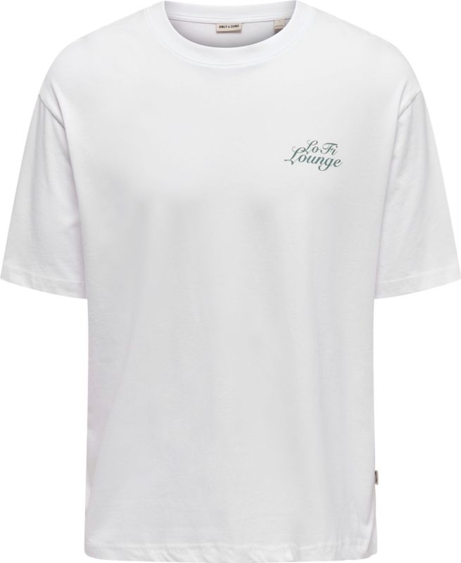 Only & Sons - T-shirt - Heren - Losjes vallend - Met Print