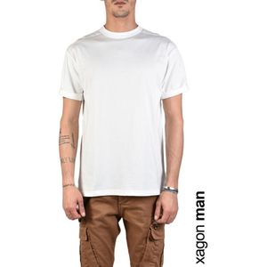 Xagon Man T-Shirt Heren Romig - Maat 2XL
