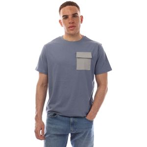 Duck and Cover Heren Limatar T-Shirt (Blauw)