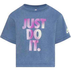 Nike Kinderen Just Do It Solarised T-Shirt (Blauw)