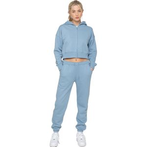 Enzo - Dames Crop Zip Hoodie - Trainingspak - Geborsteld Fleece