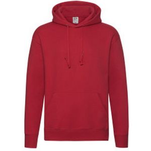 Fruit of the Loom Heren R Hoodie (Rood)
