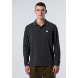 North Sails Polo Shirt Lange mouwen met kraagprint