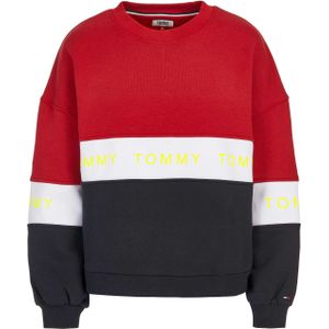 Tommy Hilfiger - DW0DW06001 902 - Jeanstrui - Zwart - 70% Katoen, 30% Polyester