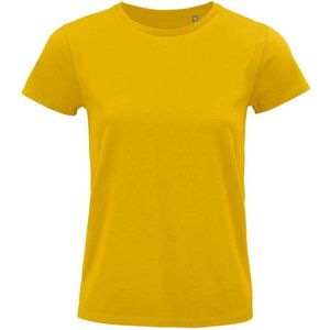 SOLS Dames/Dames Pioneer Organic T-shirt (Goud)