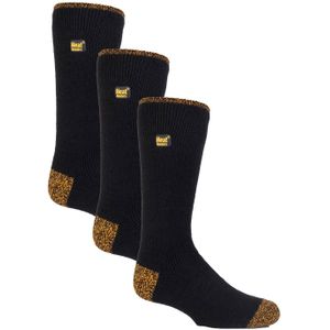 Heat Holders - 3-pack - Werksokken - Zwart