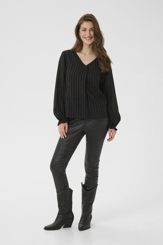 Blouse met lange mouwen CRBetina Regular fit black