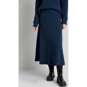 Strokenrok - Petrol - 40% Wol 30% Viscose 20% Polyamide 10% Kasjmier