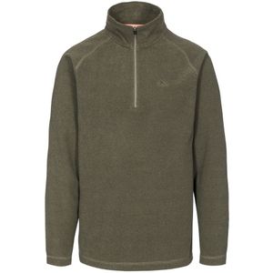 Trespass - Heren Keynote Anti Pluis 1/4 Rits Fleece Vest (Bruin)