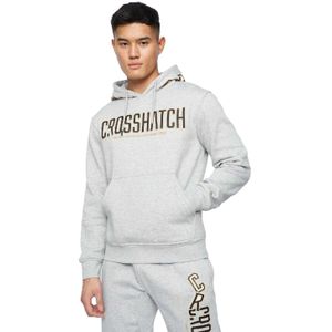 Crosshatch Doddington Hoodie voor volwassenen (Grijs)