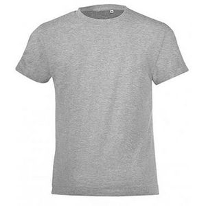 SOLS - Korte Mouwen T-shirt - Grijze Mergel - Kinderen