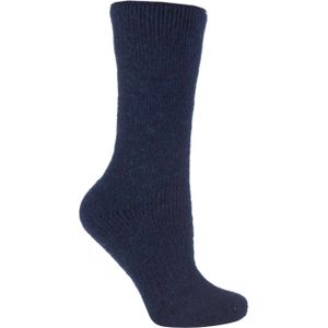 Heat Holders - Dames Warme 2.7 Tog Wollen Sokken - Indigo