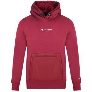 Champion Grote Paarse Hoodie Met Ritszak - Maat M