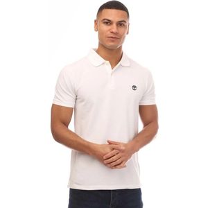 Timberland Heren Merrymee River Poloshirt (Wit)