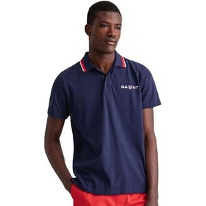 Gant | Heren Retro Poloshirt - Maat 2XL