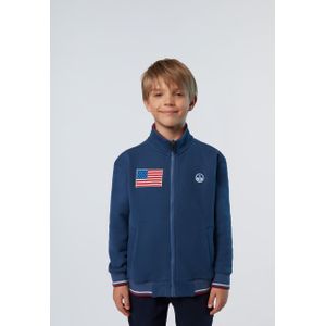 North Sails Zip-up sweatshirt With patch