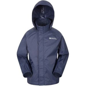 Mountain Warehouse Pakka Waterdichte Jas voor kinderen/Kinderen (Donkerblauw)