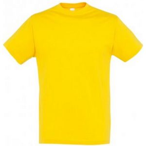 SOLS Heren Regent T-Shirt met korte mouwen (Goud)