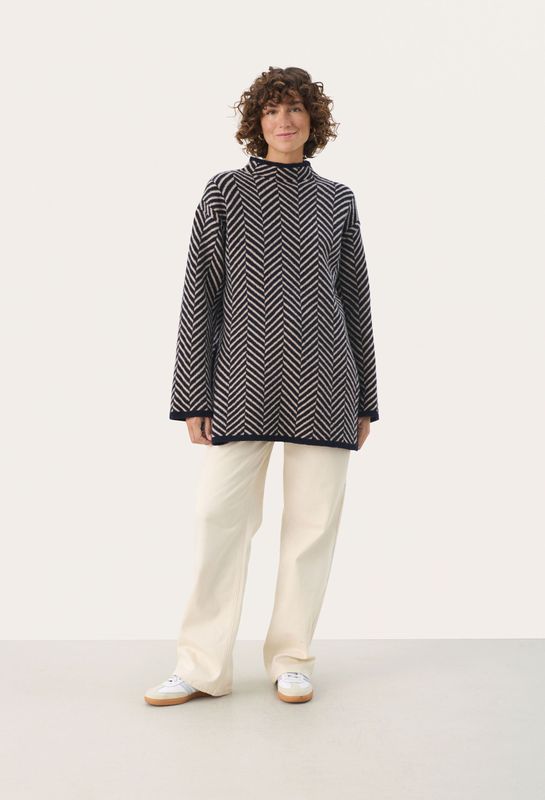 Pullover Oversize fit navy