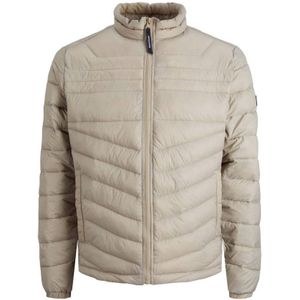 Jack & Jones Jas Jje Hero Pufferkraag Beige - Maat S