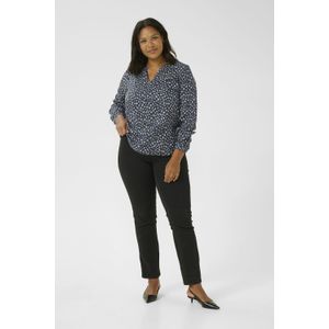 Blouse met lange mouwen Regular fit Blue Graphic Dots blue white